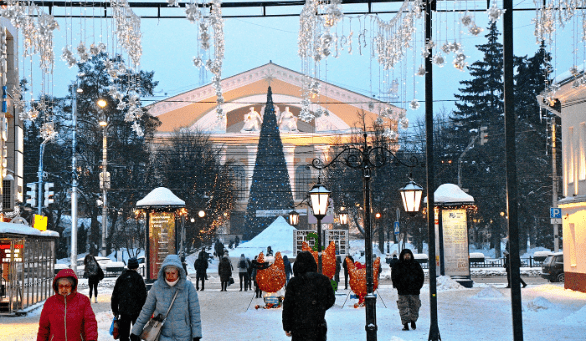 Для зимних туров выходного дня россияне выбирают Калужскую область