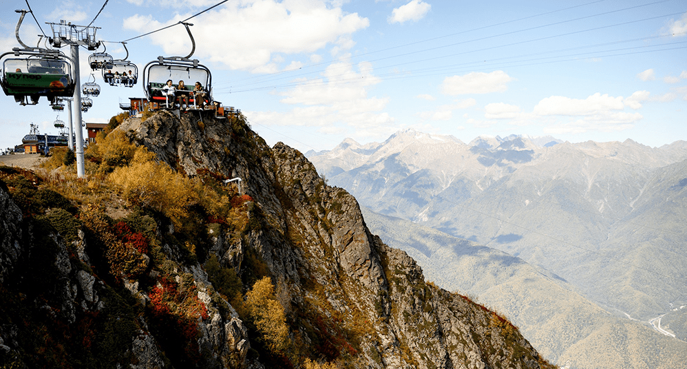 Доля иностранных туристов на Красной Поляне выросла вдвое за летний сезон