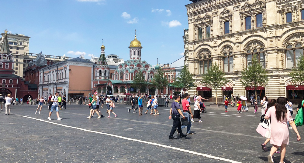 Въезд иностранных туристов в Россию вырос, особенно из Азии