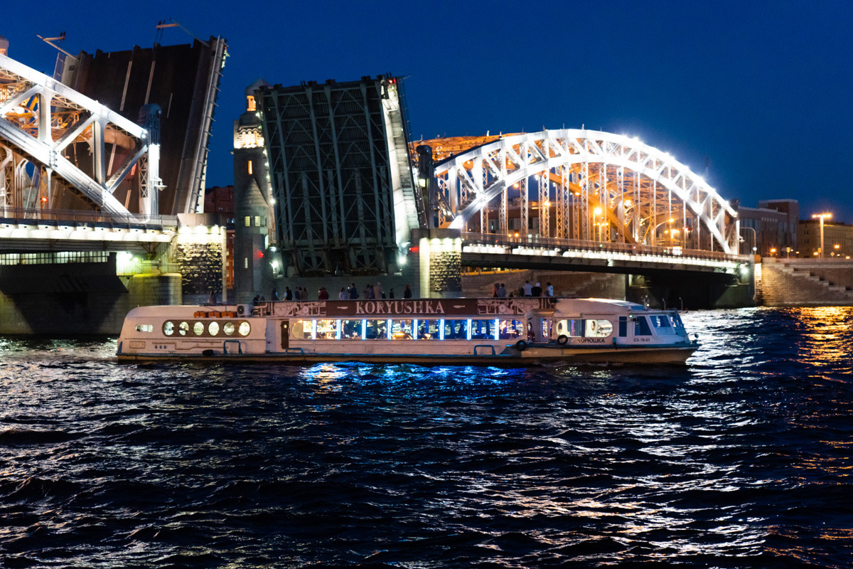 Экскурсия на разводные мосты санкт петербурга