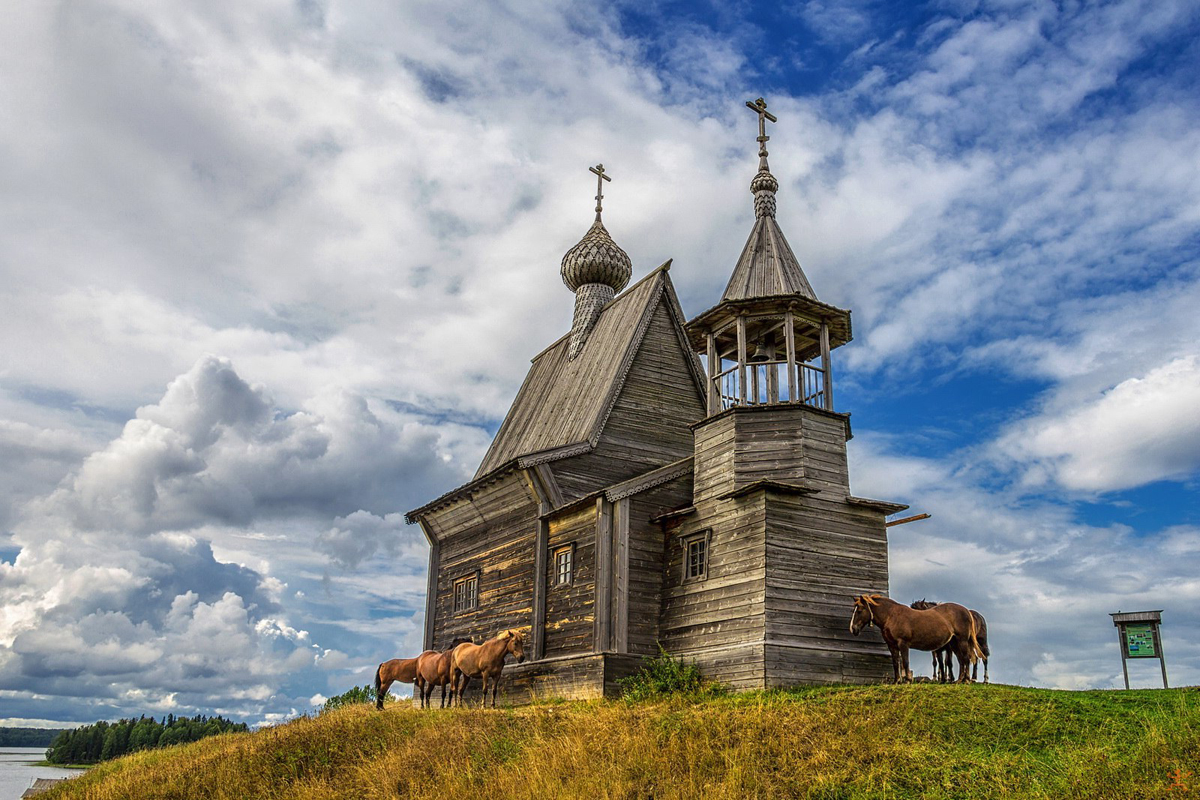 Часовня Старообрядческая русский Север