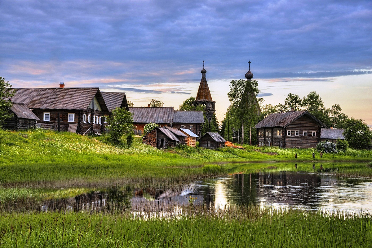 Самая Красивая Деревня Фото