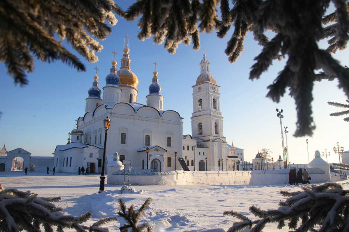 Сретенский собор Ялуторовск зима